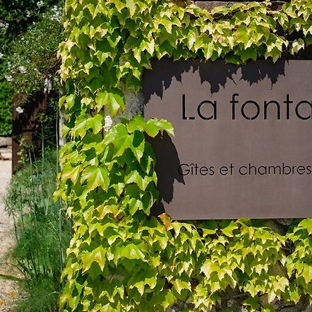La Fontasse Hotel Lussan  Exterior photo
